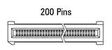 Dimensjon EC.8 rett, 200-polet