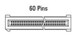 Dimensjon EC.8 rett, 60-polet