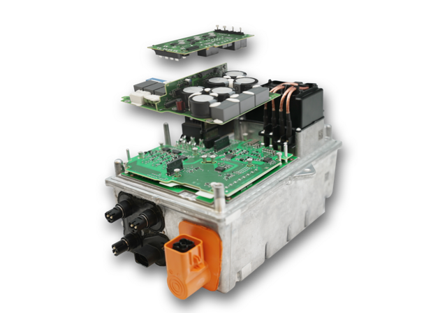 Fig. 1: PCI-konfigurasjon med (x8) baner